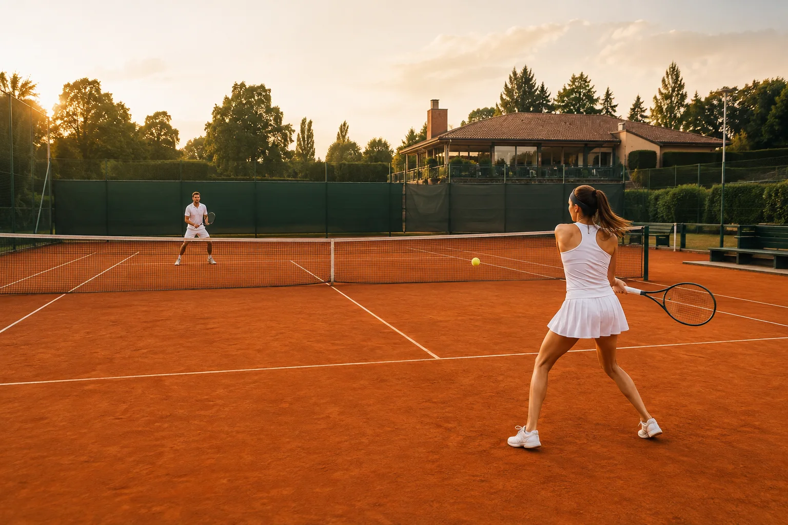 Ukážka webu pre tenisové kurty